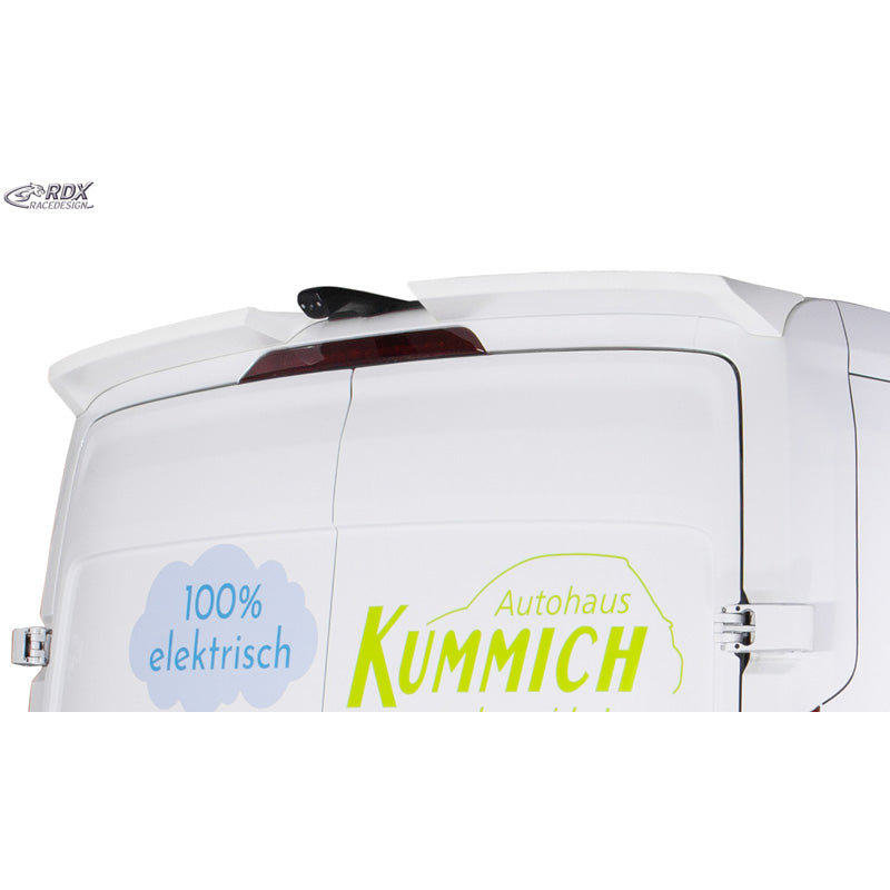 RDX, kattospoileri, käsittelemätön PU-Rim, sopii Maxus (e)Deliver 9 H2 (2020-)