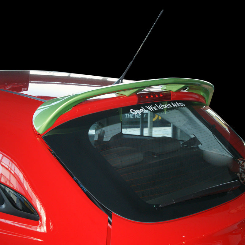 Motordrome, takaspoileri, sopii Opel Corsa E 3-ovinen 2014-2019 (PU)