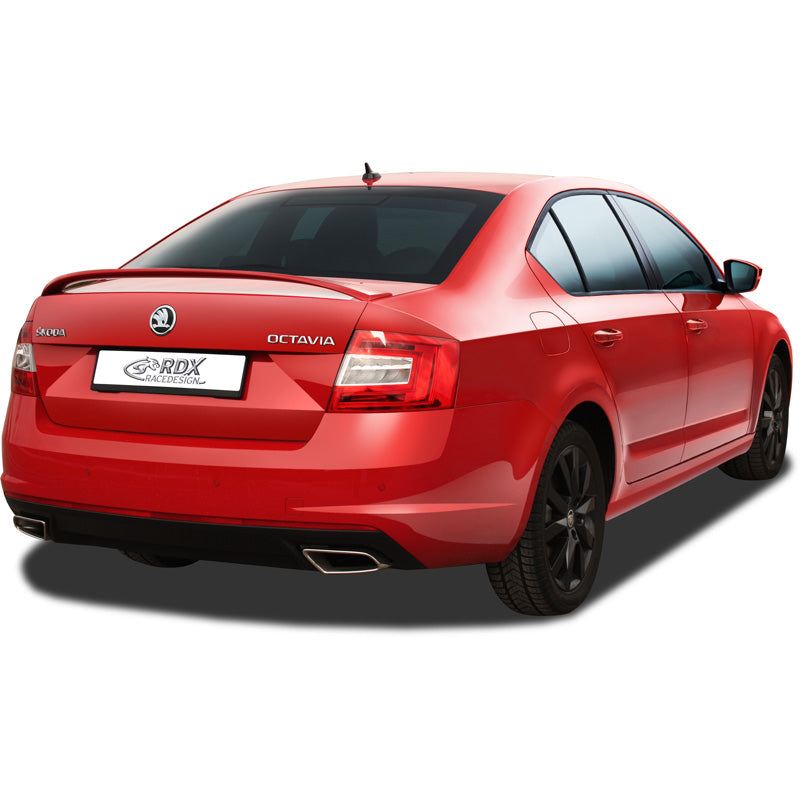 RDX Racedesign, takasiipi, sopii Skoda Octavia III Sedan 2013-2017 & FL 2017-2020 'RS-Look' (PUR-IHS)