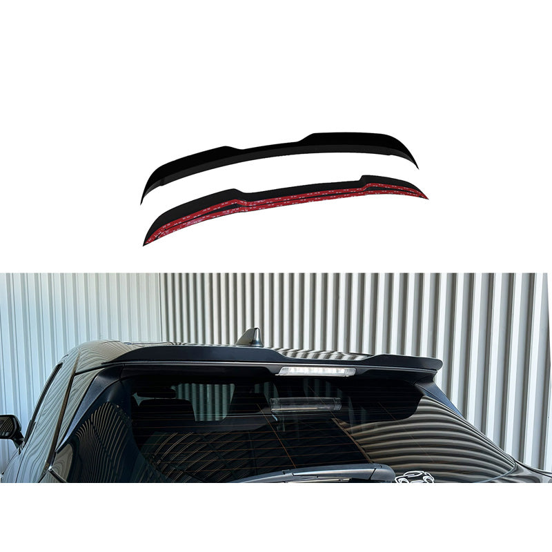 Motordrome, takspoiler (Spoiler Cap), ABS glanssvart, passar till Toyota Yaris Cross 2020-