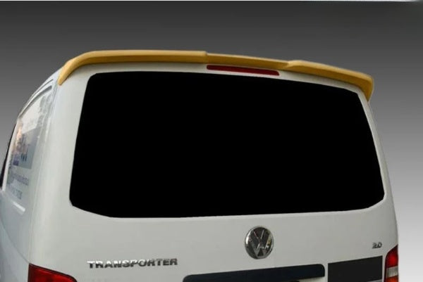 Motordrome, kattospoileri, sopii Volkswagen Transporter T5 2003-2015 (takaluukulliset mallit) (PU)