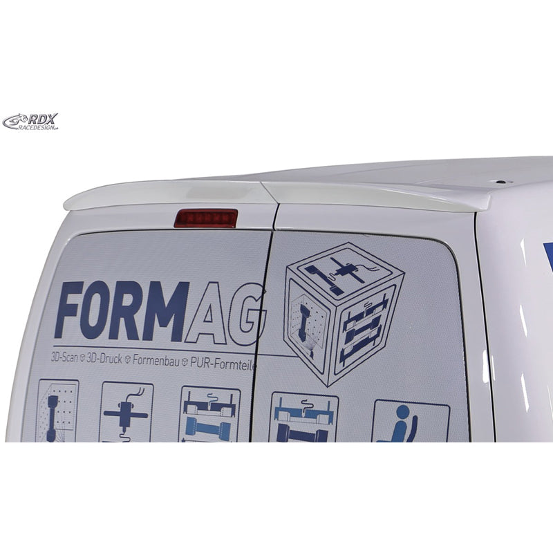 RDX Racedesign, takasiipi, sopii Volkswagen Caddy 2004-2015 & 2015-2020 (kahdella takaluukulla) (PUR-IHS)