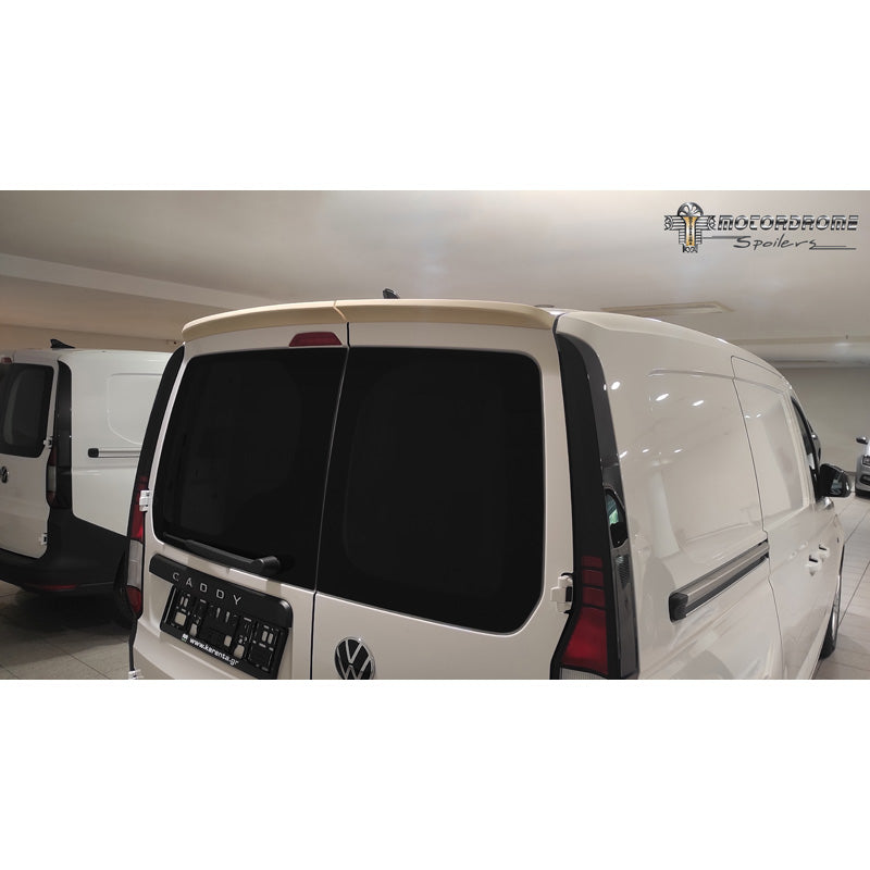Motordrome, takasiipi, sopii Volkswagen Caddy V Box/MPV 2020- (kahdella pariovella) (PU)