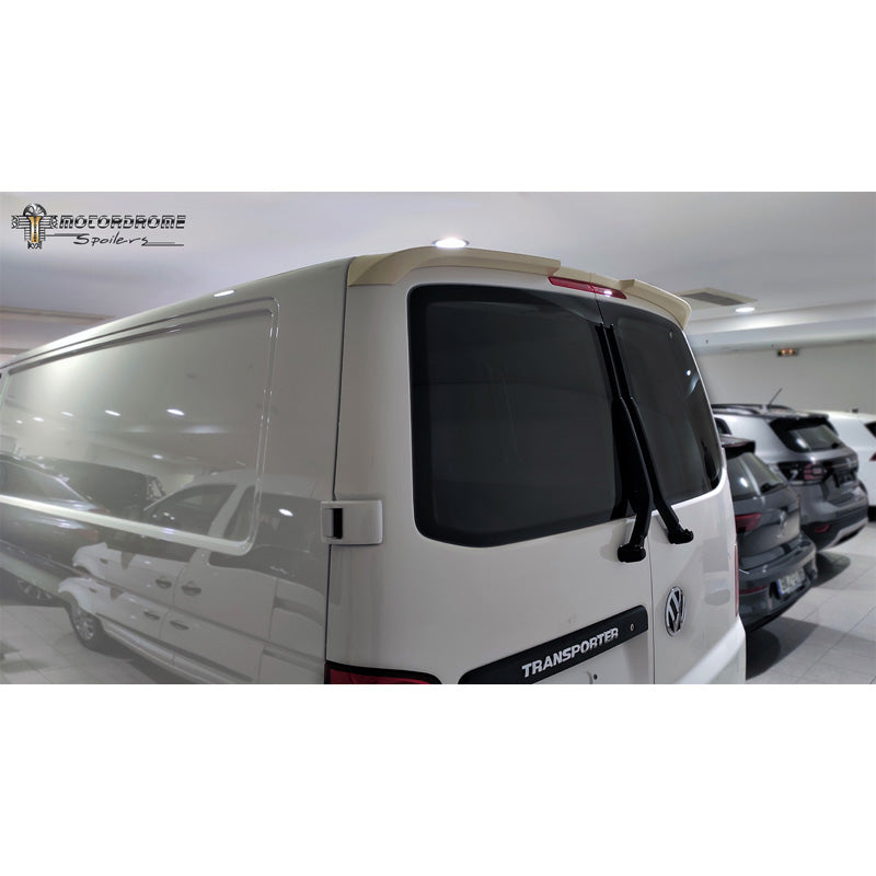 Motordrome, kattospoileri, sopii Volkswagen Transporter T6.1 2020- (kahdella takaovella varustetut mallit) (PU)