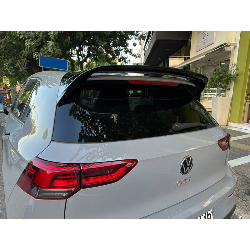 Motordrome, Tagspoiler, PU, Passer til Volkswagen Golf VIII GTI / R / R-Line 2020-2024 & Facelift 2024-, Ubehandlet