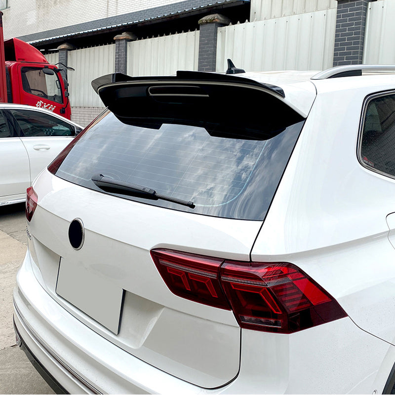 AutoStyle, takspoiler, glanssvart, passar till Volkswagen Tiguan II R-Line Facelift 2020-2024