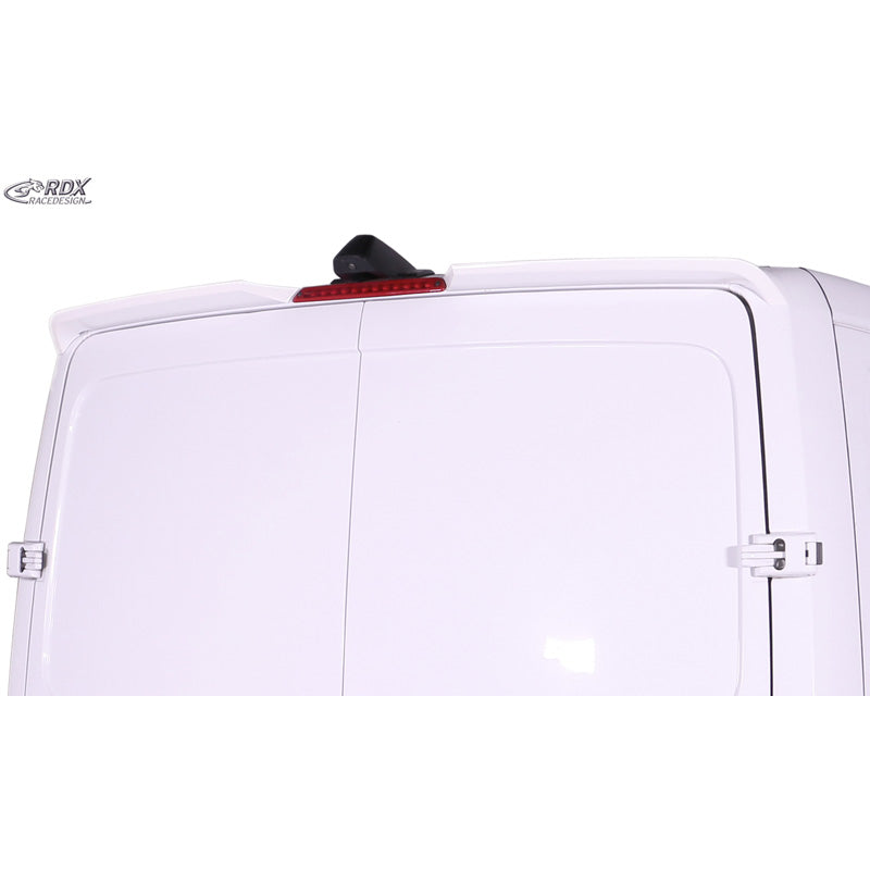 RDX Racedesign kattospoileri sopii Volkswagen Crafter (H1) 2006-2016 & Mercedes Sprinter (H1) 2006-2018 & 2018- (2-lehtisten takaovien kanssa) (PU)