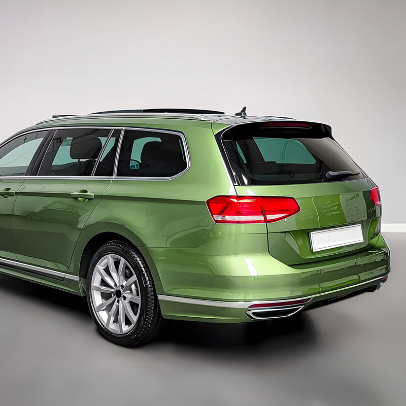 AutoStyle, kattospoileri, 3-osainen, kiiltävä musta, sopii Volkswagen Passat 3G Variant -malliin (2014-2023)