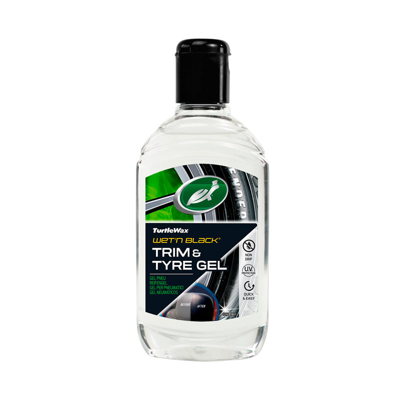 Turtle Wax Wet N Black rengas- ja muoviosageeli 300ml