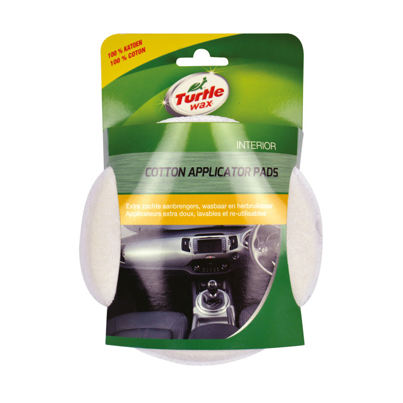 Turtle Wax X711td Applicator Pads Cotton 2 kpl