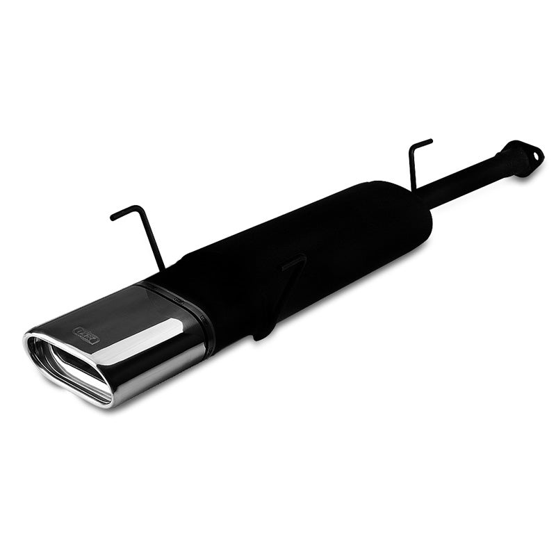 Ulter Sport, urheiluäänenvaimennin, ruostumatonta terästä, sopii Opel Astra G Combi 1998-2003, 145x75mm, E-hyväksytty