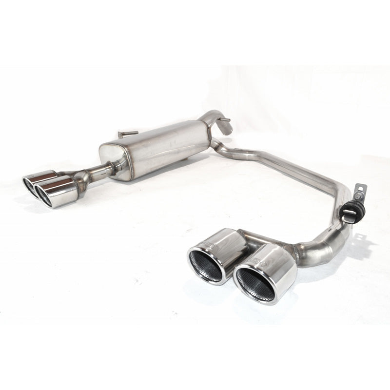 Ulter Sport, kaksoissporttipakoputki, ruostumatonta terästä, sopii Peugeot RCZ 1.6THP 115kW/1.6THP 147kW/2.0 HDI 120kW 2010-2012 2x 90mm