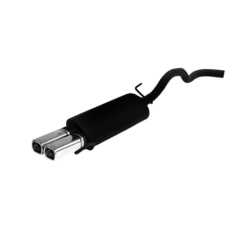 Ulter Sport, urheilupakoputki, sopii Volkswagen Polo 6N HB 1.0i 33/37kW/1.3i 44kW/1.4i 40/44/55kW/1.6i 55kW/1.9D 47kW 1995-2001 2x 80x65mm