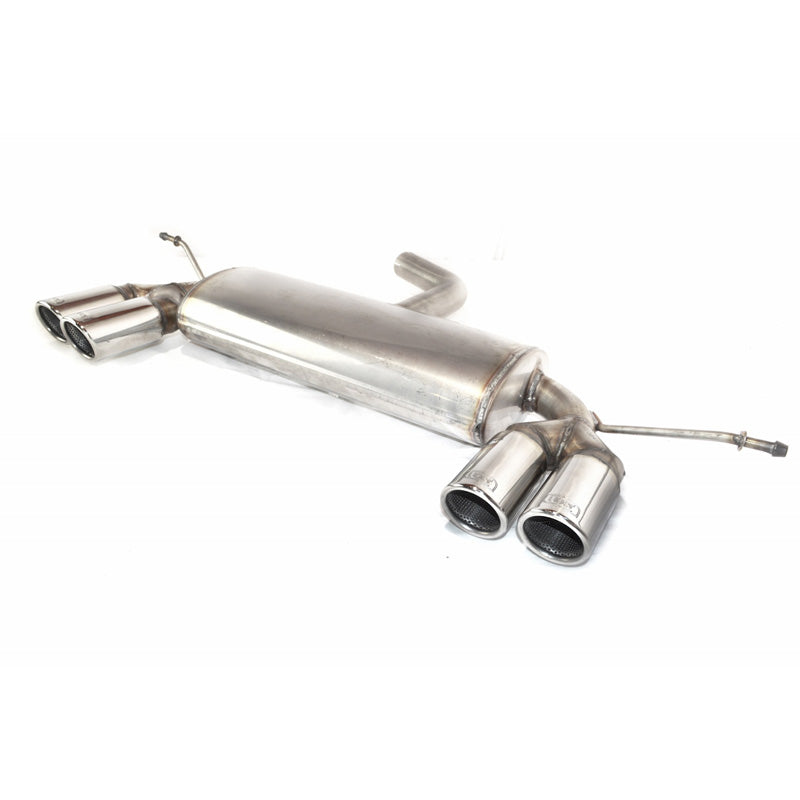 Ulter Sport, kaksoisurheilupakoputki ruostumatonta terästä, Sopii malliin Volkswagen Golf V HB 2003-2008, 2x 70mm, E-hyväksytty