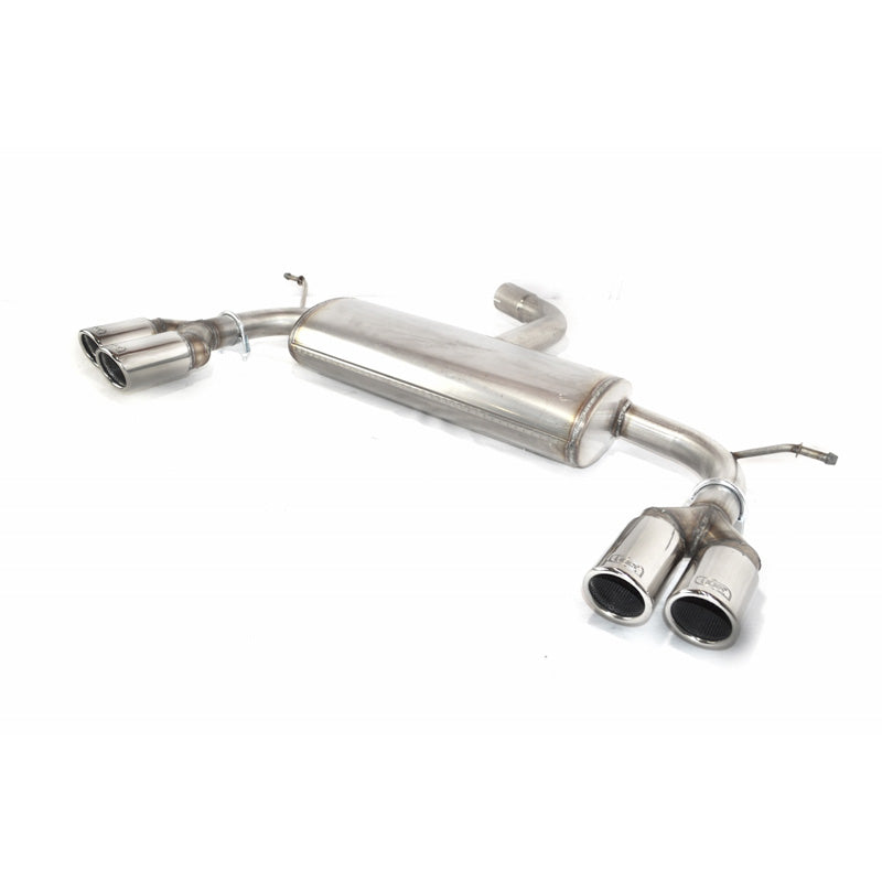 Ulter Sport, kaksoisurheilupakoputki ruostumatonta terästä, Sopii malliin Volkswagen Touran 2003-2010, 2x 70mm