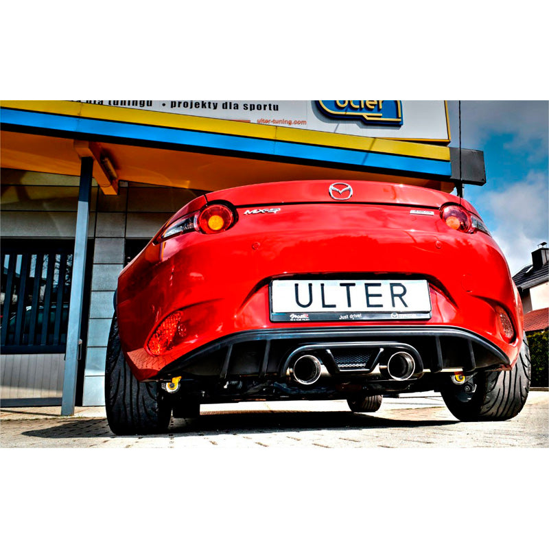 Ulter Sport, Takapuskurin alalippa, kiiltävän musta ABS, Sopii Mazda MX-5 ND 2.0 (118kW) 2015-