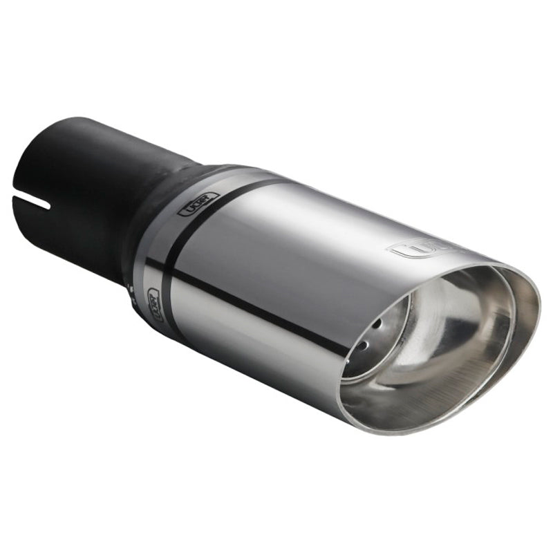 Ulter Sport, Pipe Tail - Oval Race 95x65mm Sned - Längd 120mm - Installation ->50mm - Inox