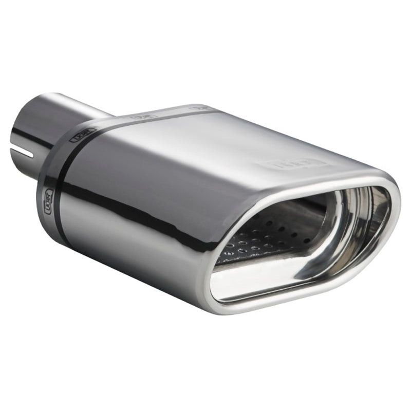 Ulter Sport, Ändrör - Oval 145x75mm - Längd 140mm - Installation ->50mm - Inox