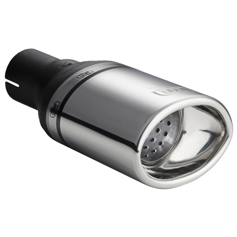 Ulter Sport, Ändrör - Oval 120x80mm - Längd 120mm - Installation ->50mm - Inox