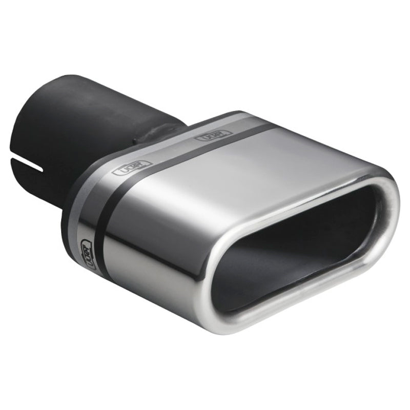Ulter Sport, Ändrör - Oval 110x45mm - Längd 80mm - Installation ->50mm - Inox