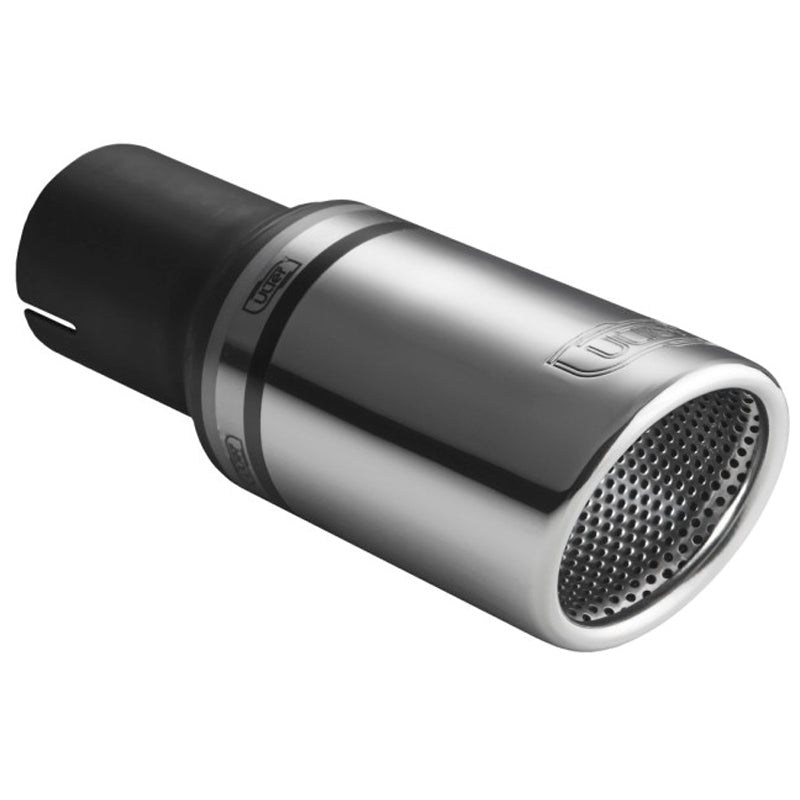 Ulter Sport, pakoputken pääty - Round Ø90mm Slanted RS - Length 120mm - Installation ->50mm - Inox