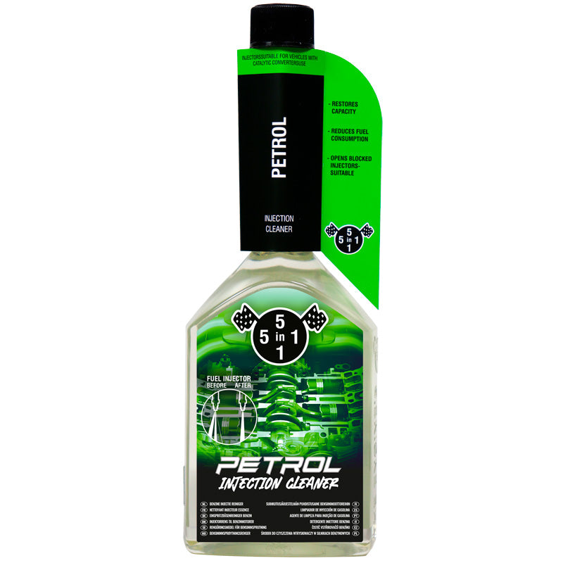5in1, polttoaineen suuttimien puhdistusaine 310ml - optimaalinen suorituskyky ja moottorinsuoja
