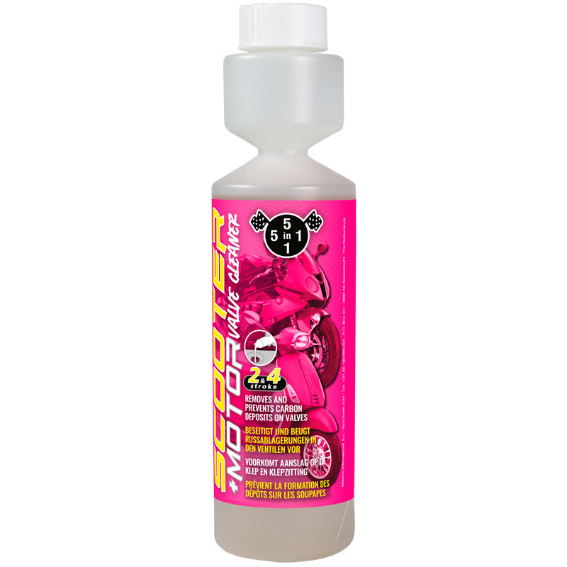 5in1, ventilrengöring för scooter, bränsletillsats, 250ml, effektiv rengöring av bränslesystemet