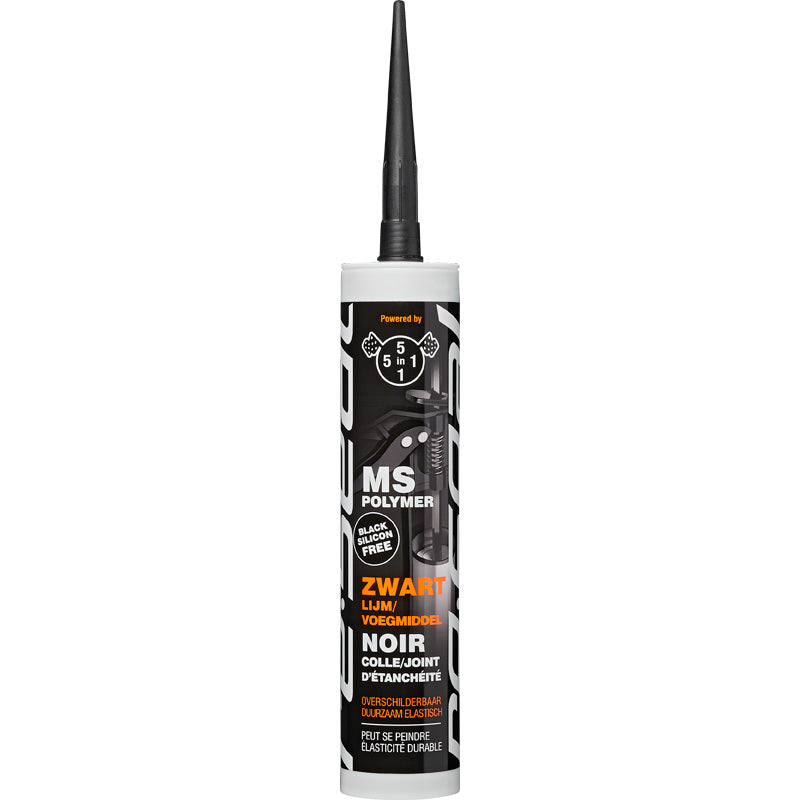5in1, Universal MS Polymer Sealant - musta - 290ml