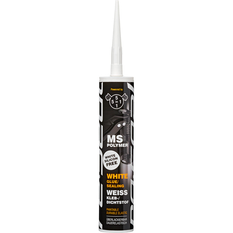 5in1, yleiskäyttöinen MS-polymeeri - valkoinen - 290ml