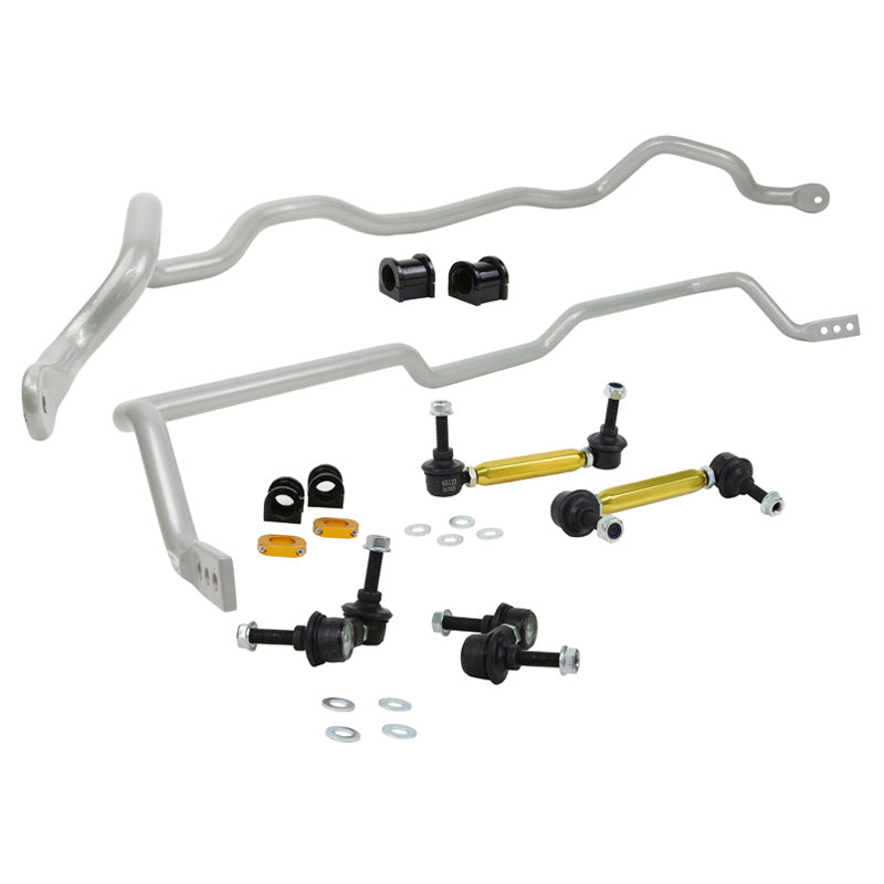 Whiteline, främre & bakre stabilisatorstångssats, passar Mitsubishi Lancer VII Evolution VII-IX 2000-2007