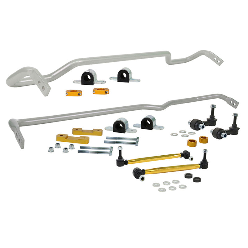 Whiteline, etu- ja takakallistuksenvakaajasarja, sopii Audi A3/TT / Seat Leon / Skoda Octavia III / Volkswagen Golf Sportsvan/Golf VII 2012- Exclusive 4x4