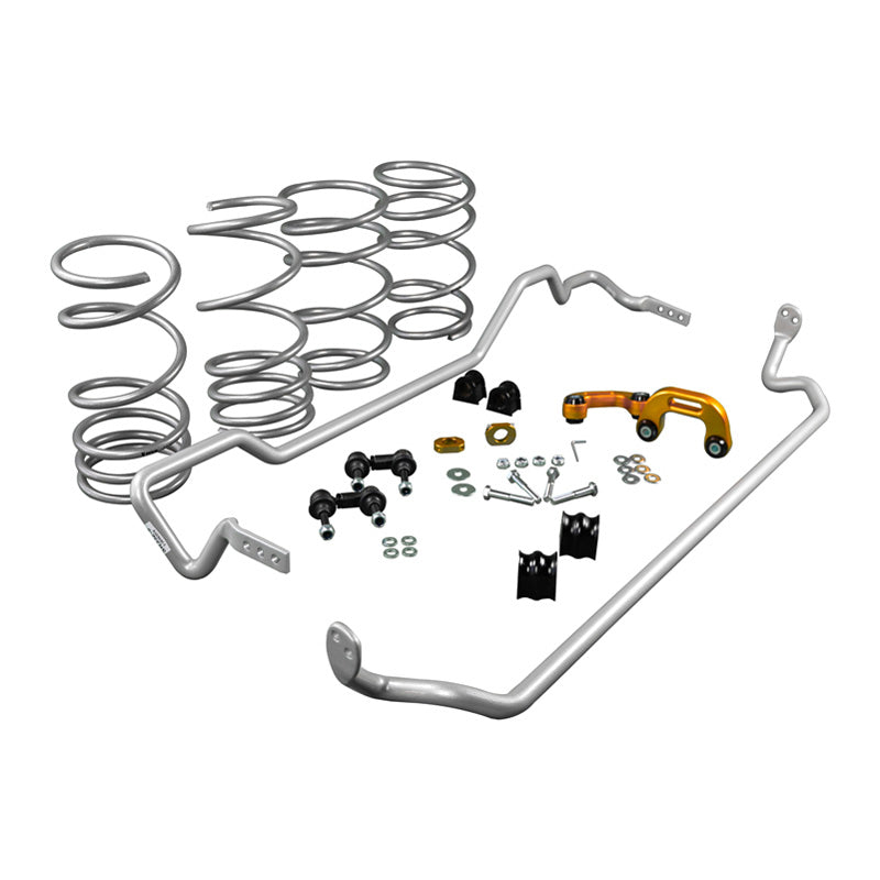 Whiteline Grip Series 1 stabilisatorstång och sänkfjäder fordonssats Passar Subaru Impreza Sedan GD/Hatchback 4WD 2002-2007