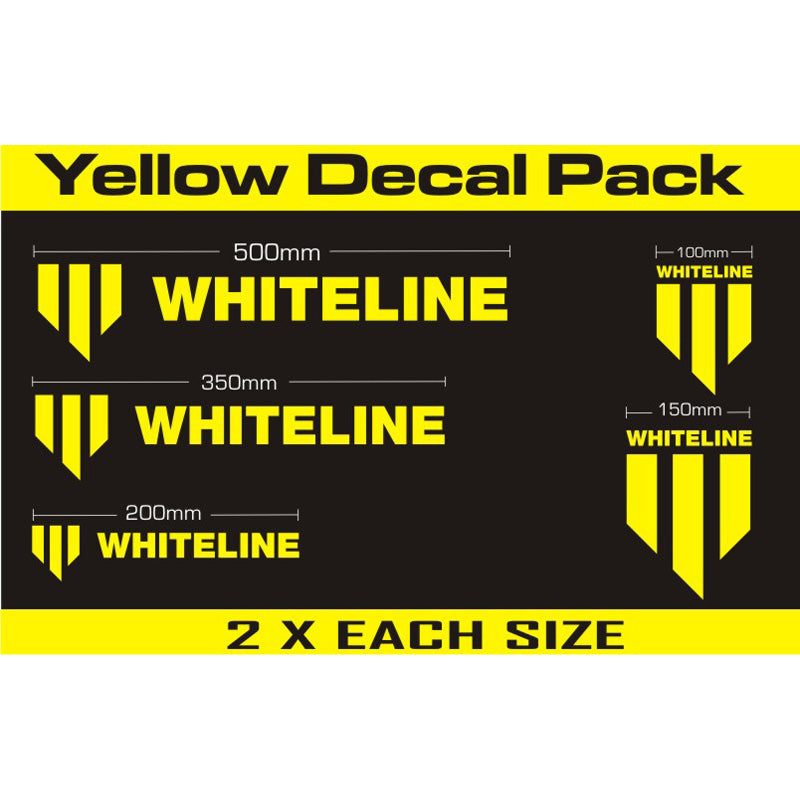 Whiteline, Whiteline, tarrasarjat 10 kpl keltainen