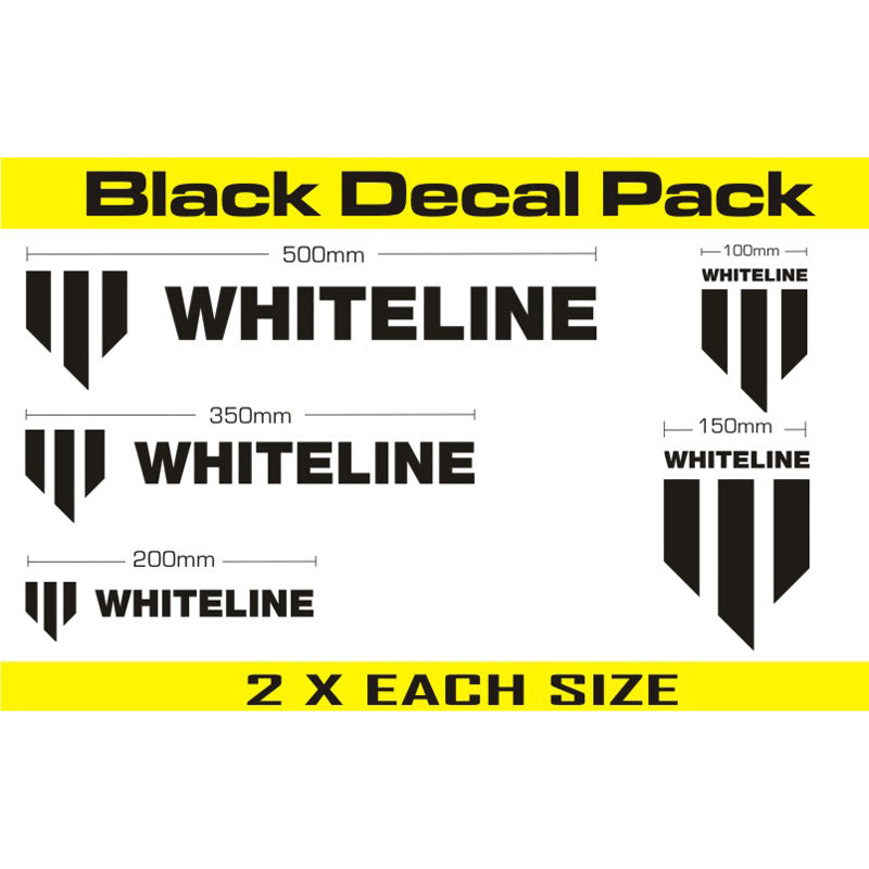 Whiteline, Whiteline, tarrasarjat 10 kpl musta