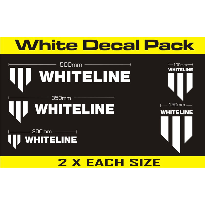 Whiteline, Whiteline, tarrasarjat 10 kpl valkoinen