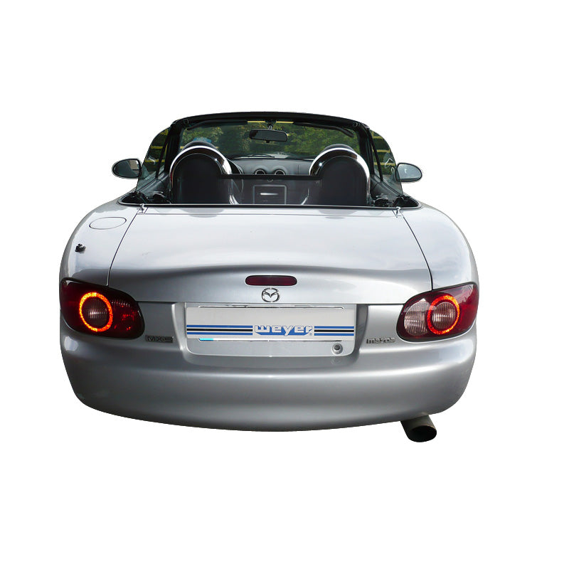 Weyer, tuulenohjain cabrioon, Basic Line, sopii Mazda MX 5 Type NA+NB