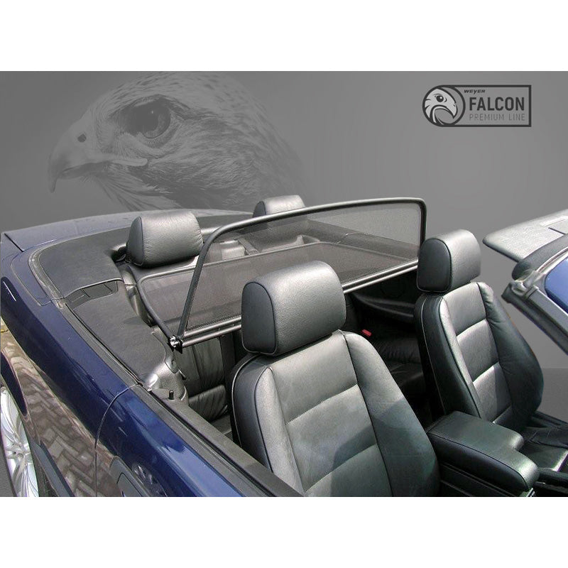 Weyer, tuuliverkko cabrioon, Falcon, sopii BMW 3-Series E36 1993-1999
