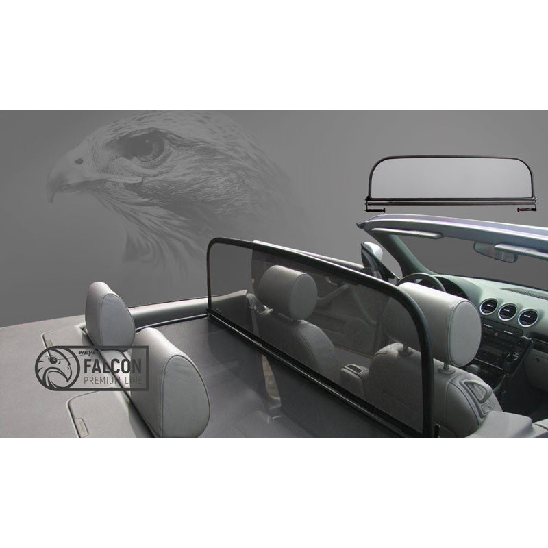 Weyer, tuuliverkko cabrioon, Falcon, sopii Audi A4 B6/B7 Convertible 2002-2009