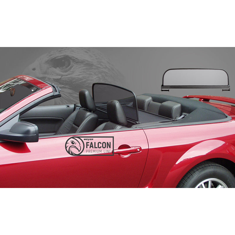 Weyer, tuuliverkko cabrioon, Falcon, sopii Ford Mustang V 2005-2008